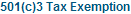 501c3 Tax Exemption